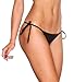 COQUETA Brazilian Sexy Bikini Swimsuit Bottom Separates Swimwear OASIS BLACK-SMALL