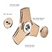 ZYCCW Metal Copper Hand Spinner, Ultra Speed EDC Spinner Fidget Toy for Relieving Stress (Gold)