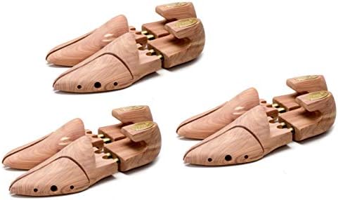 Clearance Stock: Special Price - 3 pairs of B selection - Seeadler® Premium Shoe Trees - Original St. John Edition For Men’s Shoes - From Germany's Shoe Tree Specialist