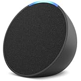 Amazon Echo Pop | Full sound compact smart speaker with Alexa | Charcoal