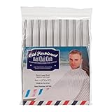 Old Fashion Cloth Black White Striped Styles Styling Cape Hair Salon Barber Shop