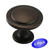 Cosmas® 5560ORB Oil Rubbed Bronze Cabinet Hardware Round Knob - 1-1/4