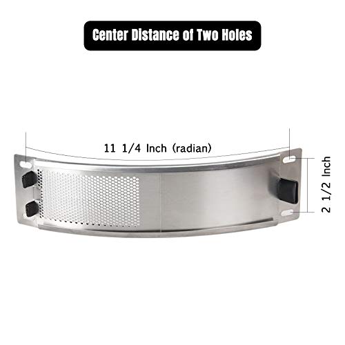 Dracarys Green Egg Replacement Parts Stainless Steel Draft Door Kit BBQ