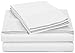 Amazon Basics 400 Thread Count Sheet Set, Queen, White