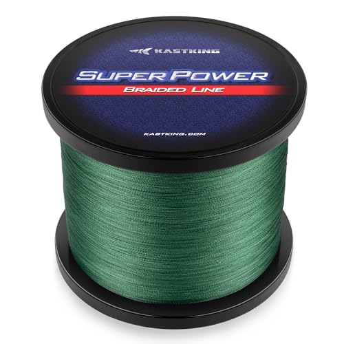 KastKing Superpower Braided Fishing Line Moss Green