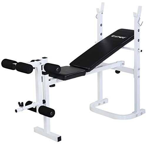 G Folding Weight Bench Adjustable Multi Purpose Incline Exercise Bench Barbell Academy