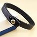 CJMILADO Mens Genuine Leather Bracelet - Handmade Adjustable Leather Cuff Bracelet punk Style leather wrap Wristband for Men (A-Black)