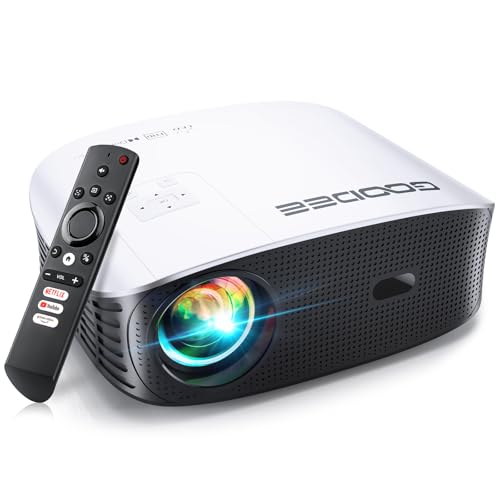 GooDee 4K Smart Projector WiFi Bluetooth Built-in