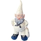 molchagar Navy Sailor Garden Gnome Statue, Shipmate Gnome Figurine for Lawn Ornaments Indoor or Outdoor Decor Christmas Birthday Gift