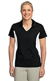 Sport-Tek Women's Side Blocked Micropique Sport Wick Polo