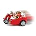 WOW Motorbike Max - friction-powered motorbike and sidecar (5 Piece Set)