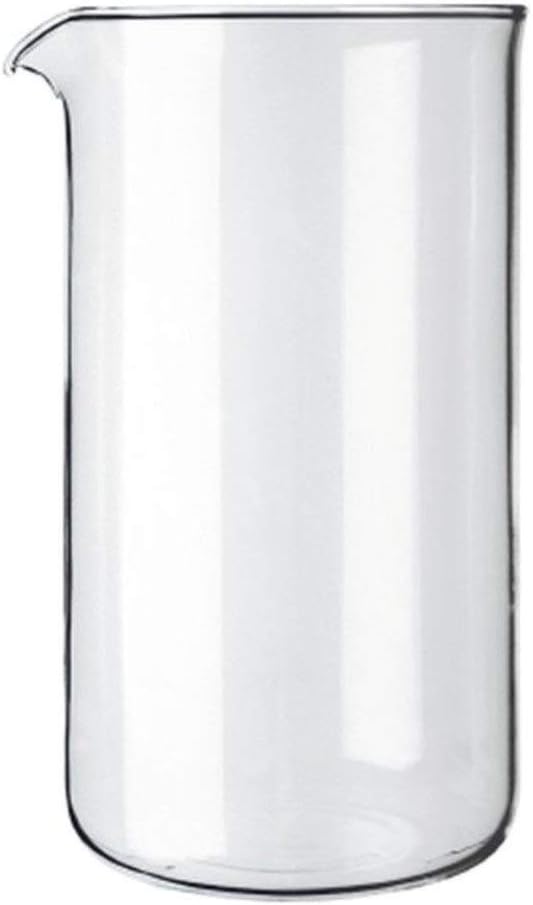Bodum 1508 Replacement Glass 8 Cups 1.0 L Borosilicate with Spout