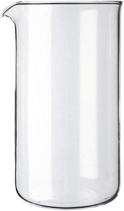 Bodum 1508 Replacement Glass 8 Cups 1.0 L Borosilicate with Spout