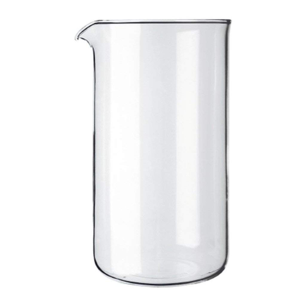 Bodum 1508 Replacement Glass, 8 Cups, 1.0 L, 34 oz, Diameter 9.6 cm, H 18 cm