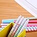 NYKKOLA 10 Pcs Multi Colors Colorful Gel Ink Pen Cute Korean Cartoon Pin Type Wholesale kawaii stationery 10 pens 10 Colors Set