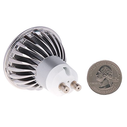 HERO-LED GU10-24S-NW MR16 GU10 LED 120V Halogen Replacement Bulb, 120 Degree Wide Beam Floodlight, 4.8W, 50W Equivalent, Natural White 4000K, 5-Pack(Not Dimmable)