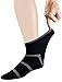 Yomandamor Men's Diabetic Ankle Socks with Seamless Toe and Non-Binding Top,6 Pairs L Size(10-13) …