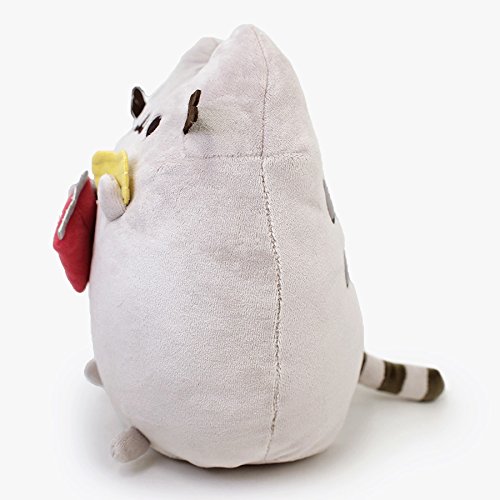 GUND Pusheen Snackables Potato Chip Cat Plush Stuffed Animal, Gray, 9.5