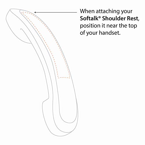 Softalk Telephone Shoulder Rest - Standard - Thumbnail 4