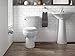 Cimarron Comfort Height® two-piece elongated 1.28 gpf toilet with AquaPiston® flushing technology and left-hand trip lever, seat not included
