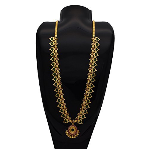 Palakka Necklace Gold Price Outlet, 57 