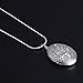 Fashion 925 Sterling Silver Rose Round Locket Necklace Box Snake Chain Jewelry