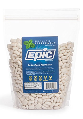 Epic Xylitol Chewing Gum - Sugar Free & Aspartame