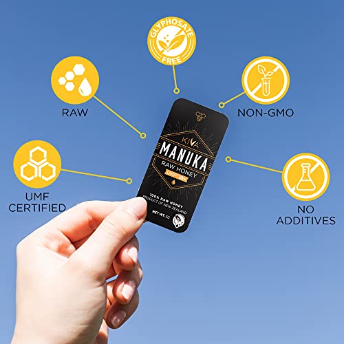 Kiva Raw Manuka Honey SNAPPackets Certified UMF 10+ MGO 263+ 100