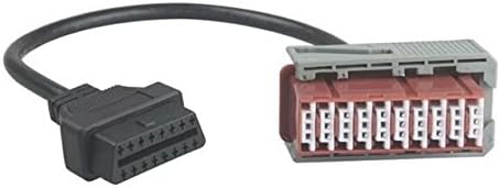 YANTEK PSA Lexia3 30pin to OBD2 II 16Pin Female Cable for Diagnostic Connector Adapter Square Interface