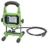 PowerSmith PWL1115BS 15W 1400 Lumen LED Work Light Equippped with Metal Stand and Lamp Housing with 5 ft Power Cord
