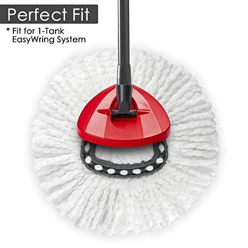 Mop Head Refill for Spin Mop Replacement Head Triangle Replace Head