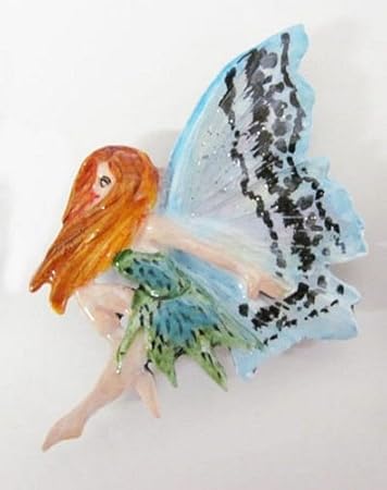 Pintado de hada~~de imán del refrigerador de la zona roja de la ...