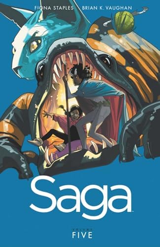 Saga 1: Vaughan, Brian K., Staples, Fiona: 9780606324328: Amazon