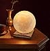 7 inch Moon Lamp,6inch,8inch,9inch,10inch and11inch Diameter Moon Light Lamps are Available, 3D Printing Moon Lamp with Stand,Touch Control and Remote Control with LED 16 Colors.