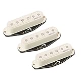 Fishman PRF-STR-WH3 Fluence Multi-Voice Single Width Pickups, Set of 3, White