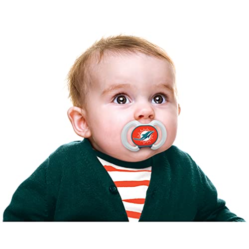 Aden Pacifiers Licensed Sports Pacifiers Baby Fanatic 2-Pack Cleveland Browns ...