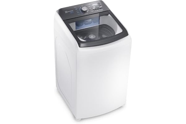 Máquina de Lavar Electrolux 14,5kg Branca Efficient Cesto Inox Jet&Clean 220v LEE15
