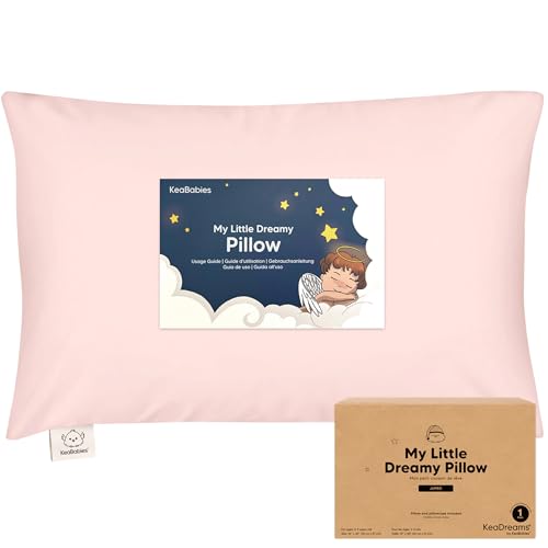 KeaBabies Organic Toddler Pillow Pillowcase