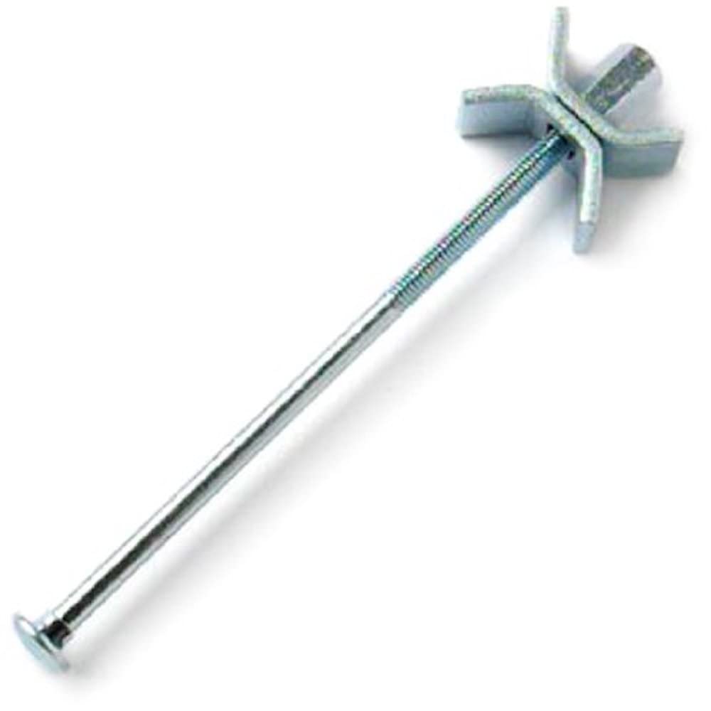 Merriway® BH01196 (10 Pcs) Worktop Connectors Jig Clamps Joiners Zinc Plated, M6 x 65 mm (2.5/8 Inch) - Pack of 10 Pieces