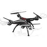 Cheerwing Syma X5SW-V3 FPV 2.4Ghz 4CH 6-Axis Gyro RC Headless Quadcopter Drone UFO with HD Wifi Camera (Black)