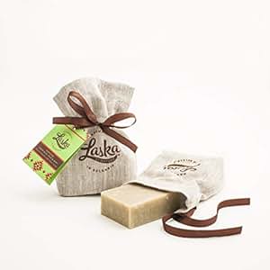 JABÓN NATURAL PURIFICANTE CON LECHE DE OVEJA, PINO, MENTA, ACEITE DE OLIVA Y