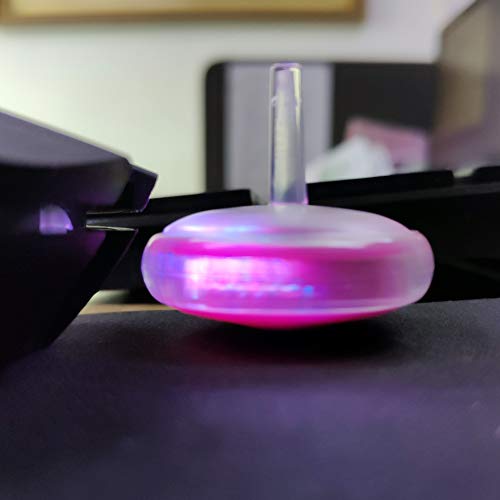 WEY&FLY Permanent gyro Spinning Tops with Colorful Glow with LED Light (1 Set(4 Color))
