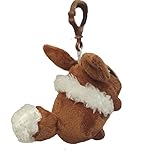 New Pokemon Eevee Plush Backpack Clip 3.5