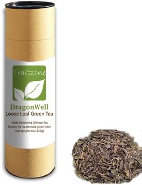 Dragonwell Tea Leaf Dragon's Well Long Jing Loose Leaf Green Tea 3oz