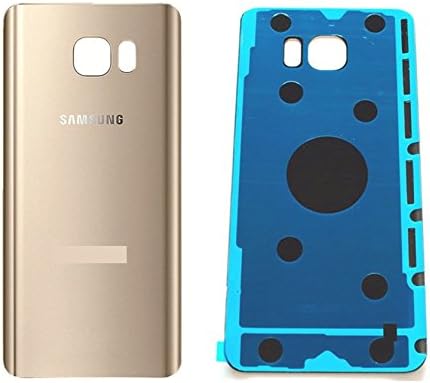 GOLD Samsung Galaxy Note 5 Glass Battery Back Door Cover N920 with Adhesives Pre installed