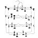 LOHAS Home 4 Tier Skirt Hanger Pants Hanger Stainless Steel Foldable Space Saving Hangers (2-Pack)