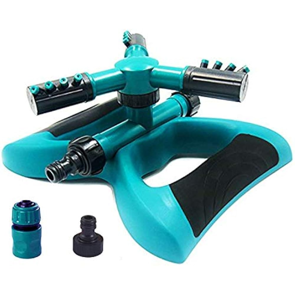 Lawn Automatic Sprinkler 360 Rotating Adjustable Garden Hose Watering Head SQ eBay