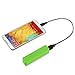 Power Bank Key Chain Smart Phone External Battery (Green)