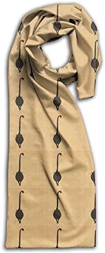 The Black Cat Came Back Winter Light Scarf Print Soft Warm Towel Fashion Scarves Best Gift