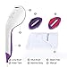 CANARY Mini Garment Steamer, 20'' Fast Heat-up Mini Portable Fabric Clothes Steamer with 60ml Capacity for Home and Travel,with Soft Lint Remover and Fabric Brush(Purple)